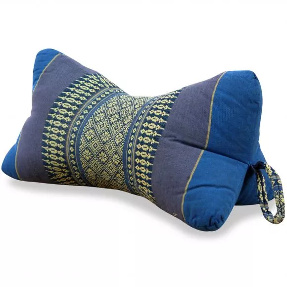 Bone Neck Pillow, light blue