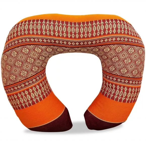 Kapok Neck Pillow, orange