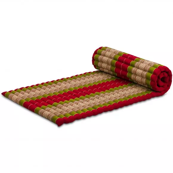 Roll Up Mattress, M, red / green