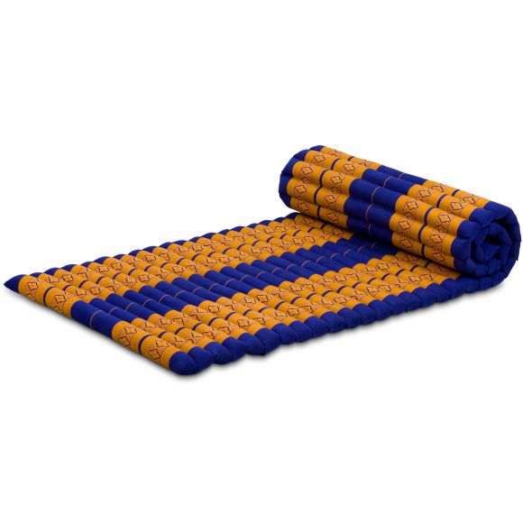 Roll Up Mattress, M, blue / yellow