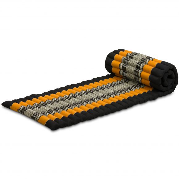 Roll Up Mattress, S, black / orange