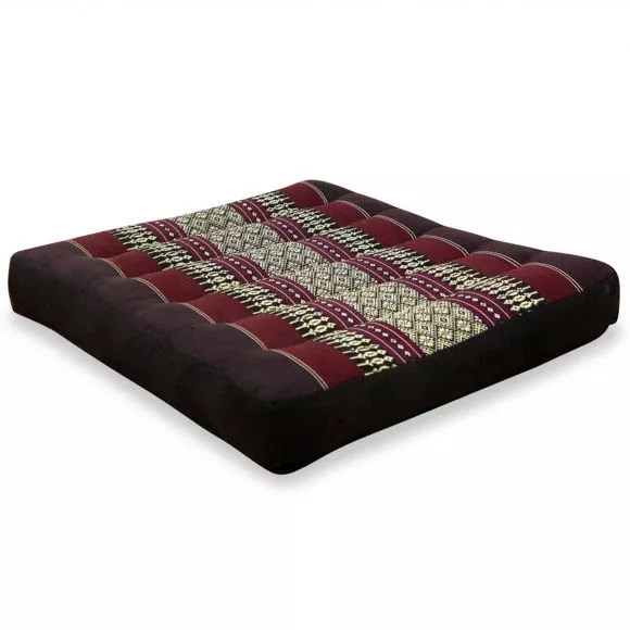 Kapok Seat Cushion, Size M, bordeaux