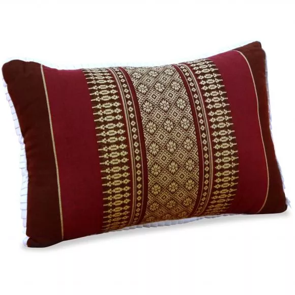 Small Throw Pillow, bordeaux