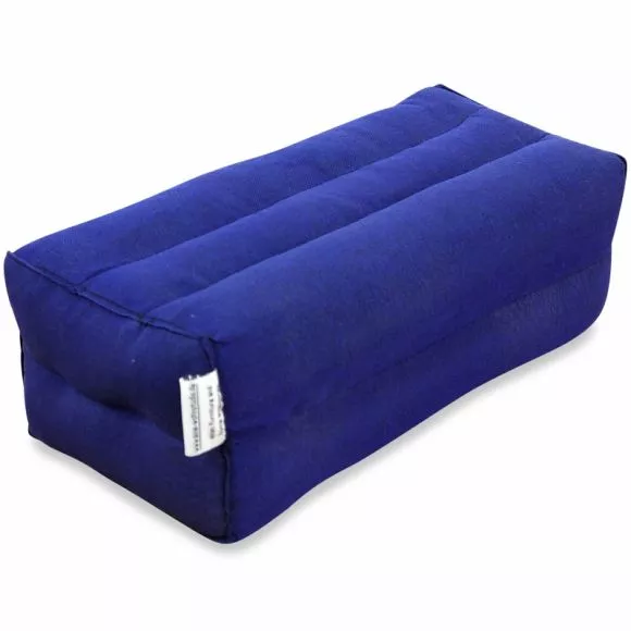 Block pillow (monochrome) blue