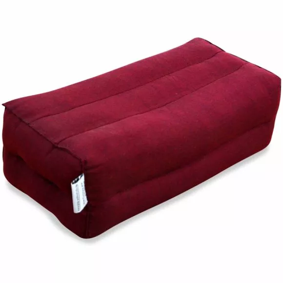 Block pillow (monochrome) red