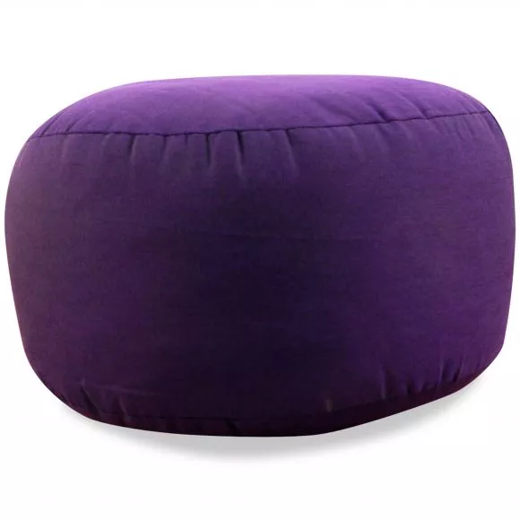 Small Zafu Pillow, monochrome, purple