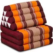 Thai Cushion 3 Fold, orange