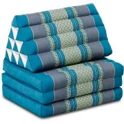 Thai Cushion 3 Fold, light blue