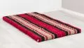 Folding Mattress, 200 cm x 110 cm, red / black
