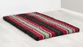 Folding Mattress, 200 cm x 110 cm, black / red