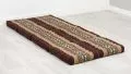 Folding Mattress, 200 cm x 80 cm, brown elephants