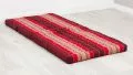 Folding Mattress, 200 cm x 80 cm, ruby-red