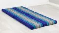 Folding Mattress, 200 cm x 80 cm, blue