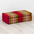 Folding Mattress, 140 cm x 70 cm, red / green