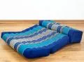 Block pillow (foldable) blue