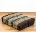 Block pillow (foldable) brown