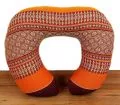Kapok Neck Pillow, orange