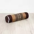 Kapok Bolster, Neck Pillow, brown / elephants