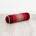 Kapok Bolster, Neck Pillow, ruby-red