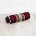 Kapok Bolster, Neck Pillow, bordeaux