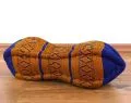 Papaya Neck Pillow, blue / yellow