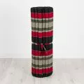 Roll Up Mattress, L, black / red