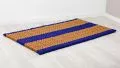 Roll Up Mattress, L, blue / yellow
