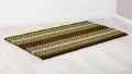 Roll Up Mattress, L, brown / green
