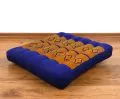 Kapok Seat Cushion, Size M, blue yellow