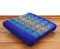 Kapok Seat Cushion, Size M, blue