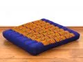 Kapok Seat Cushion, Size L, blue yellow