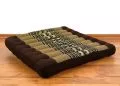 Kapok Seat Cushion, Size L,  brown elephants