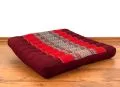 Kapok Seat Cushion, Size L, ruby-red
