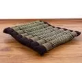 Kapok Quilted Seat Cushion, Size M, brown