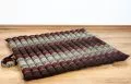 Kapok, Zafu Cushion + Quilted Seat Cushion Size XL, bordeaux