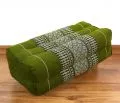 Block pillow, green