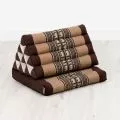 Thai Cushion 1 Fold, brown elephants