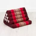 Thai Cushion 1 Fold, ruby-red