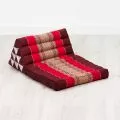 Thai Cushion 1 Fold, ruby-red