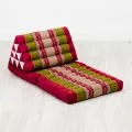 Thai Cushion 2 Fold, red / green
