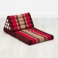 Thai Cushion 2 Fold, ruby-red