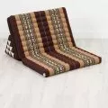 Thai Cushion XXL-Width, brown elephants