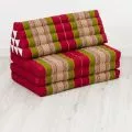 Thai Cushion XXL-Width, red / green