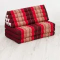Thai Cushion XXL-Width, ruby-red
