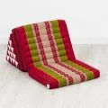 Thai Cushion XXL-Height, red / green