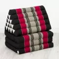 Thai Cushion XXL-Height, black / red