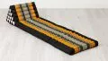 Thai Cushion XXL-Height, black / orange