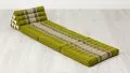 Thai Cushion 3 Fold, green