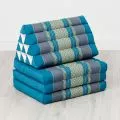 Thai Cushion 3 Fold, light blue