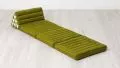 Thai Cushion 3 Fold, green monochrome